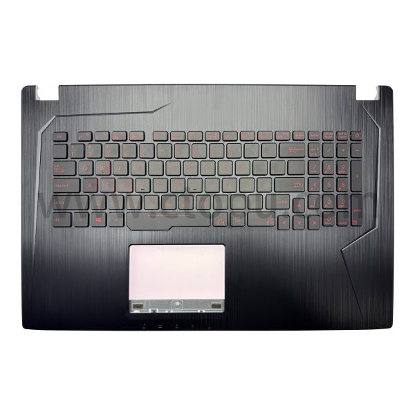 Palmrest Keyboard Assembly for ASUS ROG GL753VD GL753VE, RGB Backlit Keyboards Upper Case 90NB0DM1-R32SP0 13N1-0XA0101 0XA0811