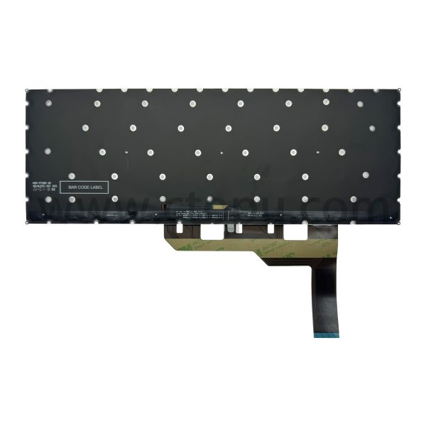 New For MSI MS-14D1 MS-14D3 MS-1552 Modern 14 - B11S 14 B10MW B10RASW B10RBSW B11M Laptop Keyboard US Gray White Backlit