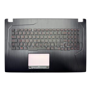 Palmrest Keyboard Assembly for ASUS ROG GL753VD GL753VE, RGB Backlit Keyboards Upper Case 90NB0DM1-R32SP0 13N1-0XA0101 0XA0811