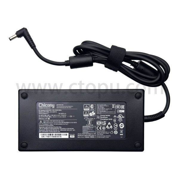 Chicony 19.5V 11.8A A12-230P1A A17-230P1A A230A012L 230W AC Adapter Charger For MSI P65 CREATOR GS75 STEALTH
