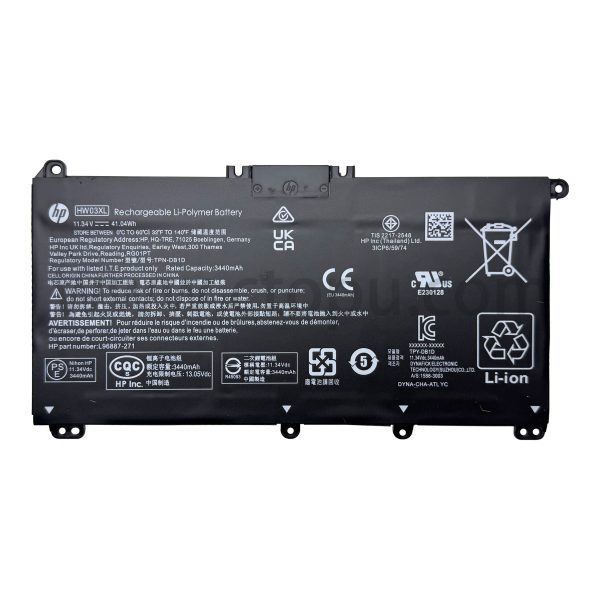 New Genuine HW03XL Battery for HP Pavilion 15 15-EG0067ST HSTNN-IB90 HSTNN-LB8U