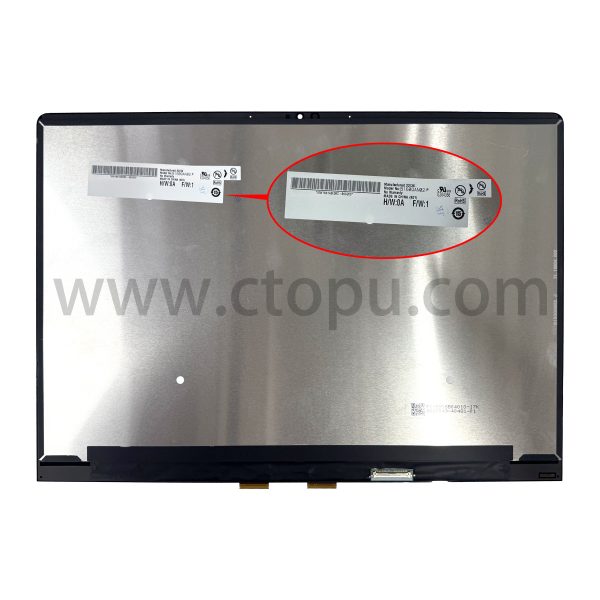 16 inch for MSI Creator Z16 A11UET-278NEU QHD 40Pin LCD Touch Screen Display Assembly