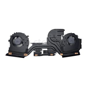 CPU & GPU Cooling Fan w/Thermal Heat Sink Module Assembly for HP Omen 15-DH 15T-DH