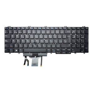 FOR Dell Precision 7530 7540 7730 7740 Laptop US Backlit Keyboard 266YW 0266YW ES Spain