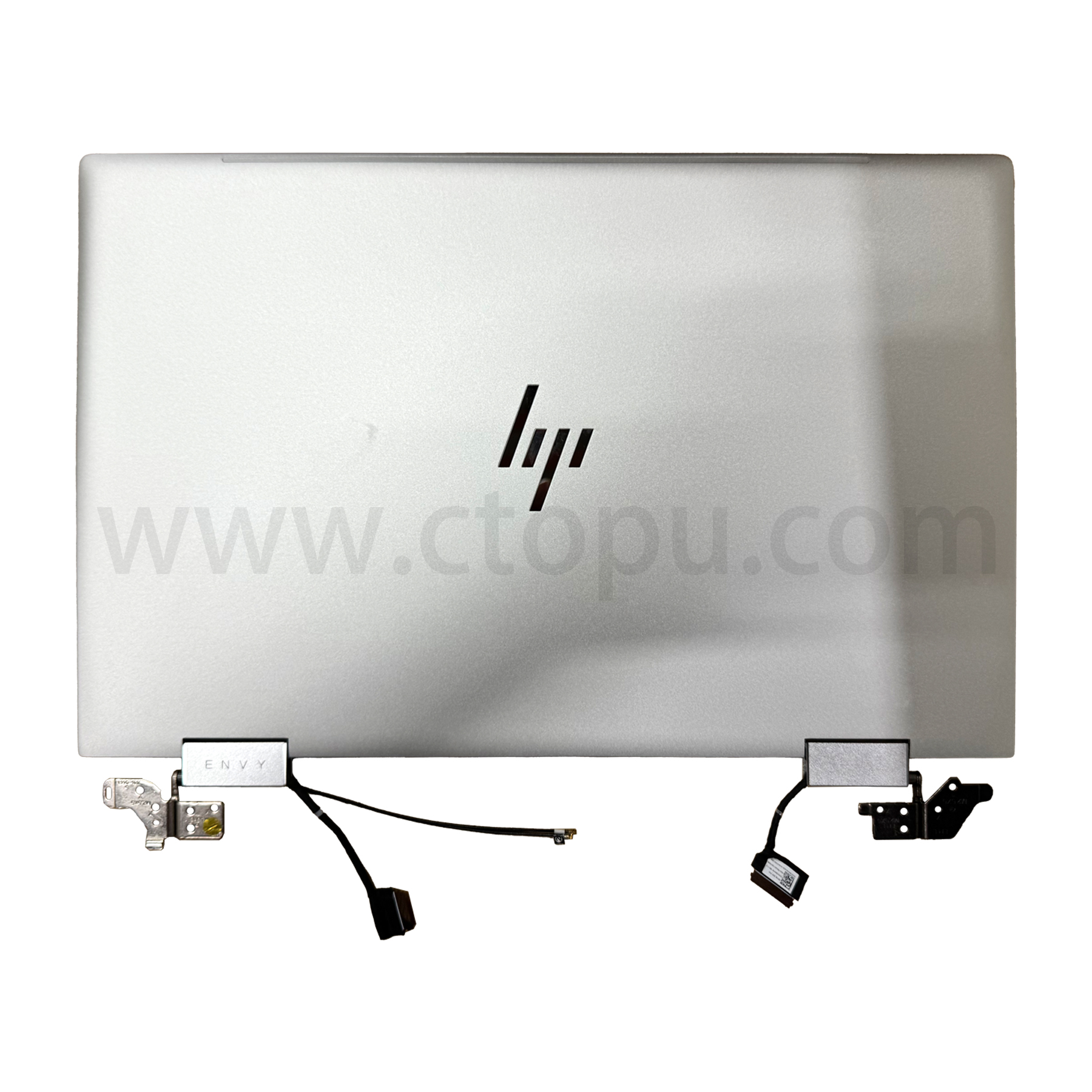 15.6" L82481-440 Replacement HP Envy X360 15-ED 15M-ED 15T-ED LED LCD Screen Assembly Upper Half Kit Display Panel Silver