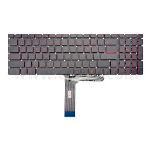 New MSI GV62 GV62VR GV72 GV72VR 7RC 7RD 7RE 8RC 8RD 8RE Red Backlit Keyboard US Spainish