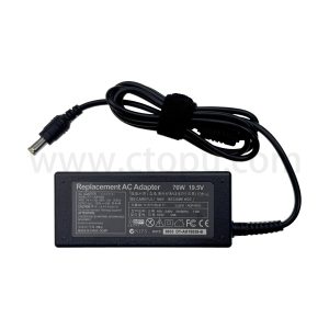 Replacement 19.5V 3.9A Power Supply Adapter - 6.5x4.4mm Connector for Laptop & Monitor