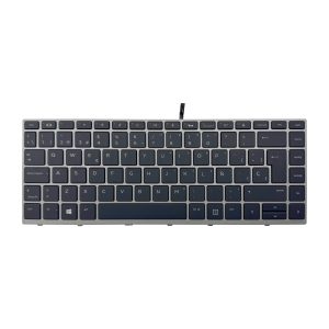 Original L09546-001 Keyboard for HP ProBook 640 G4 G5 645 G4 G5 US/ES English Backlit Silver Replacement