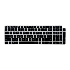 Silicone Keyboard Cover Protector for Dell Precision 15.6" 3590 3580 3570 3560 3540 Series, Laptop Keyboard Skin with Numeric Keypad - Clear